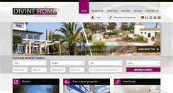 Desktop Screenshot of divine-home.co.uk