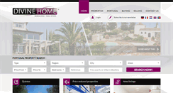 Desktop Screenshot of divine-home.eu
